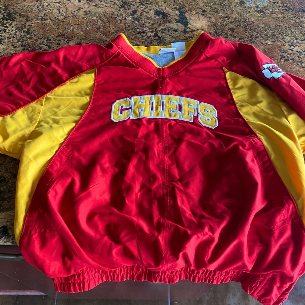 VINTAGE, VERY RARE, chiefs windbreaker